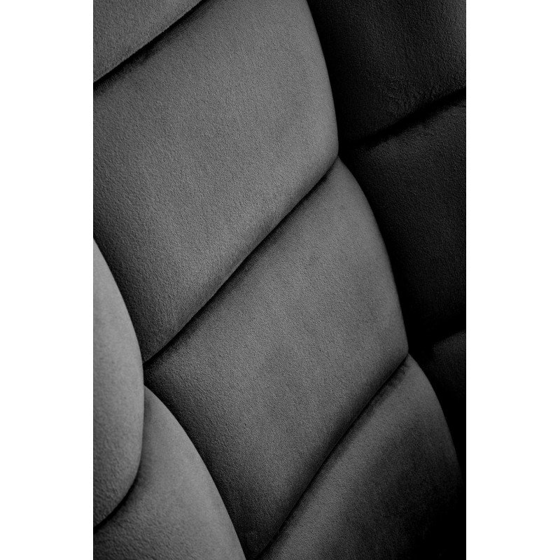 Fotel bujany BAZALTEX MODERN BLACK czarny