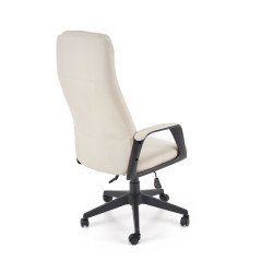 Fotel obrotowy gabinetowy RAZEN OFFICE BEIGE beżowy