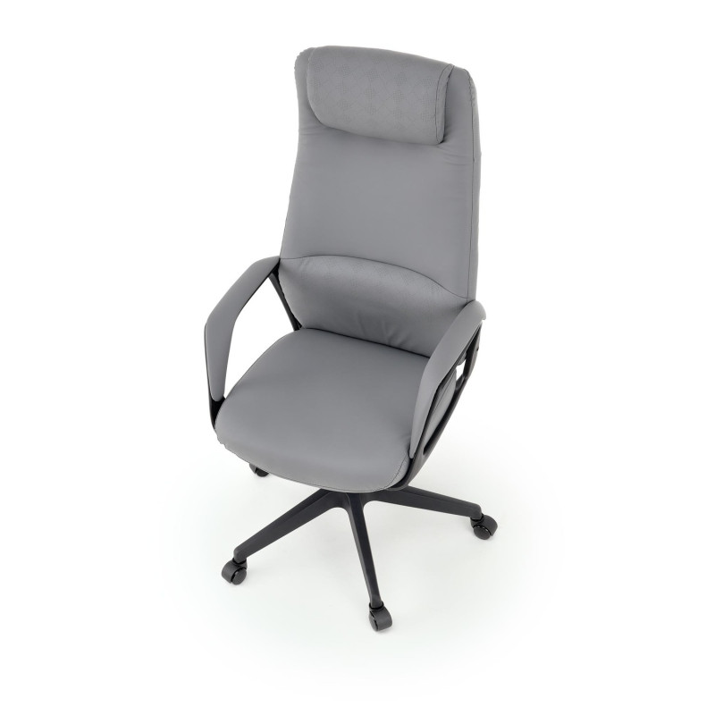 Fotel obrotowy gabinetowy RZAEN OFFICE GREY popielaty