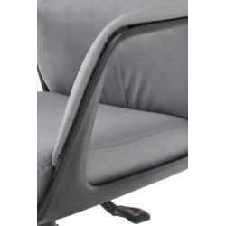 Fotel obrotowy gabinetowy RZAEN OFFICE GREY popielaty