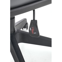 Fotel obrotowy gabinetowy RZAEN OFFICE GREY popielaty