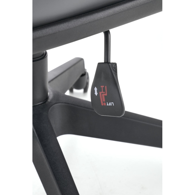 Fotel obrotowy gabinetowy RZAEN OFFICE GREY popielaty