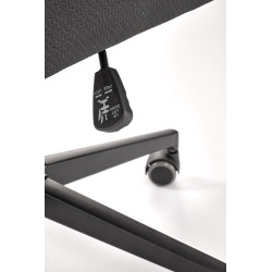 Fotel obrotowy gabinetowy ADRANEX OFFICE BLACK czarny