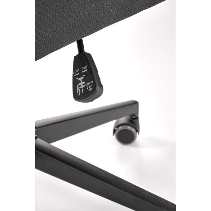 Fotel obrotowy gabinetowy ADRANEX OFFICE BLACK czarny