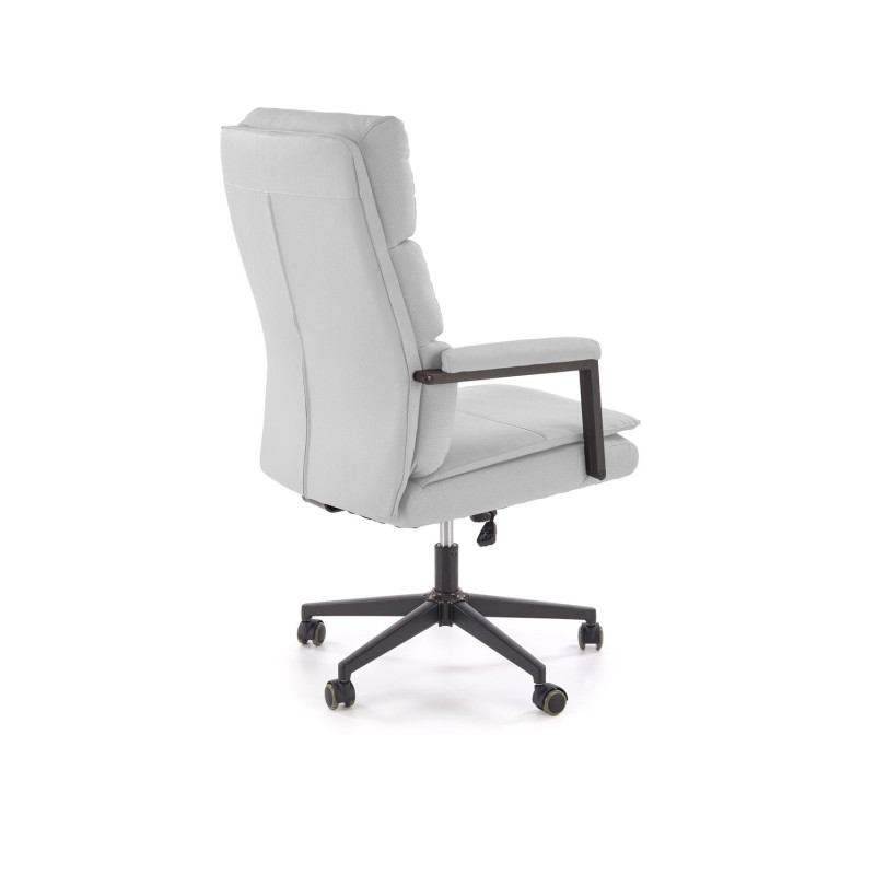 Fotel obrotowy gabinetowy ADRIANEX OFFICE LIGHT GREY jasny popielaty