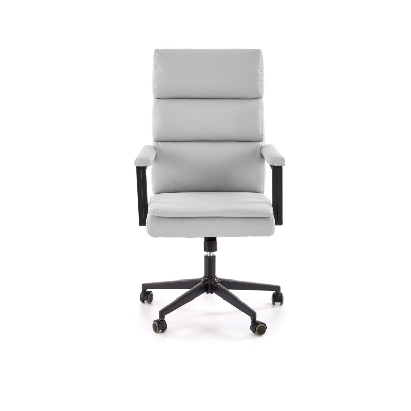 Fotel obrotowy gabinetowy ADRIANEX OFFICE LIGHT GREY jasny popielaty