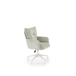 Fotel obrotowy DUMBEX OFFICE LIGHT GREY jasny popielaty