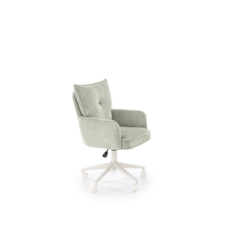 Fotel obrotowy DUMBEX OFFICE LIGHT GREY jasny popielaty