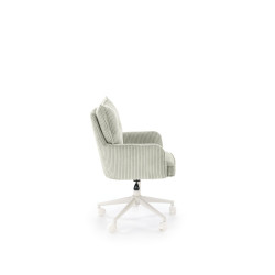 Fotel obrotowy DUMBEX OFFICE LIGHT GREY jasny popielaty