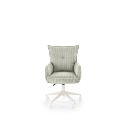 Fotel obrotowy DUMBEX OFFICE LIGHT GREY jasny popielaty