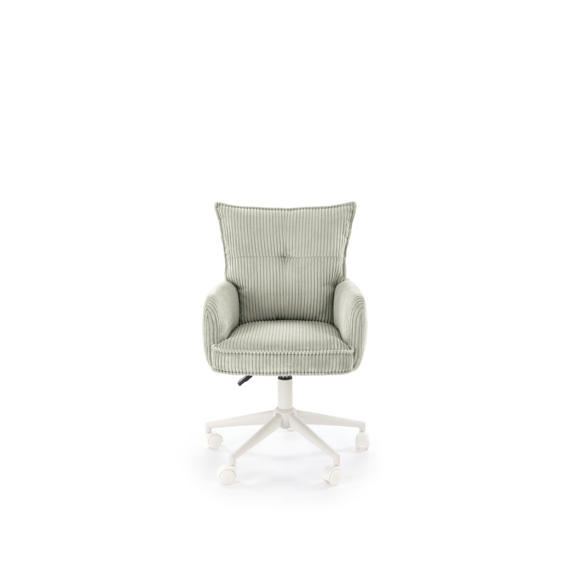 Fotel obrotowy DUMBEX OFFICE LIGHT GREY jasny popielaty