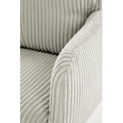 Fotel obrotowy DUMBEX OFFICE LIGHT GREY jasny popielaty