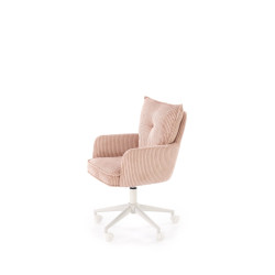 Fotel obrotowy DUMBEX OFFICE LIGHT PINK jasny różowy