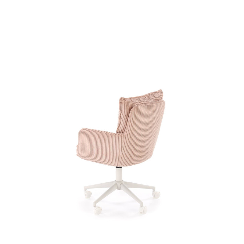 Fotel obrotowy DUMBEX OFFICE LIGHT PINK jasny różowy
