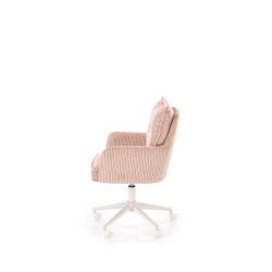 Fotel obrotowy DUMBEX OFFICE LIGHT PINK jasny różowy