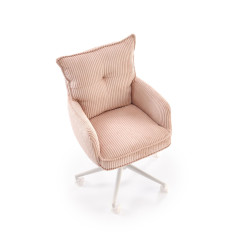 Fotel obrotowy DUMBEX OFFICE LIGHT PINK jasny różowy