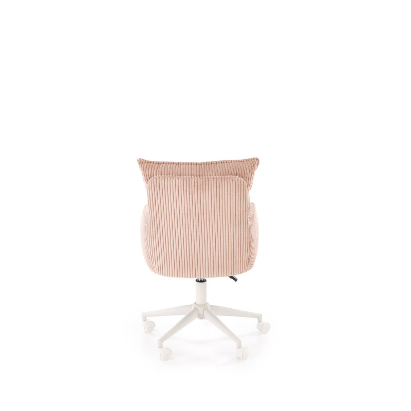 Fotel obrotowy DUMBEX OFFICE LIGHT PINK jasny różowy