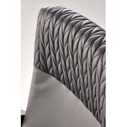 Fotel obrotowy gabinetowy BJORNIX OFFICE BLACK GREY czarny/popielaty