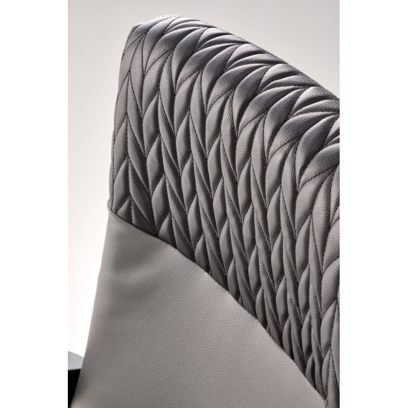 Fotel obrotowy gabinetowy BJORNIX OFFICE BLACK GREY czarny/popielaty