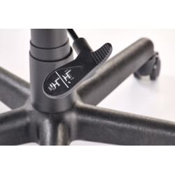 Fotel obrotowy gabinetowy BJORNIX OFFICE BLACK GREY czarny/popielaty