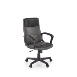 Fotel obrotowy gabinetowy BJORNIX OFFICE BLACK GREY czarny/popielaty