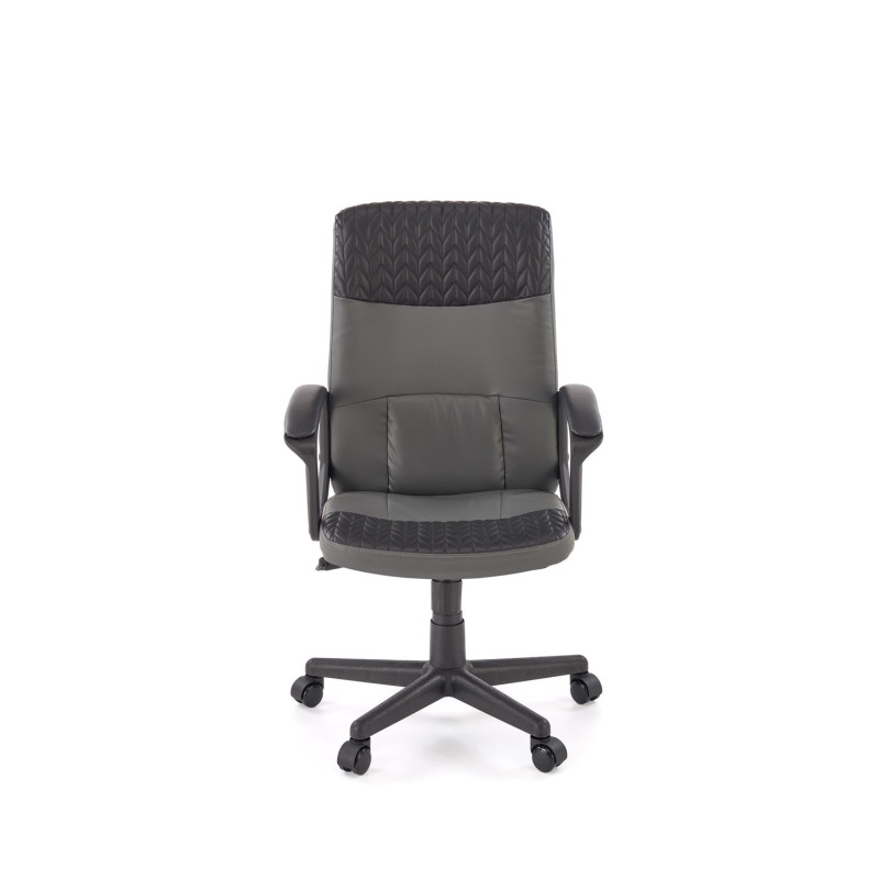 Fotel obrotowy gabinetowy BJORNIX OFFICE BLACK GREY czarny/popielaty