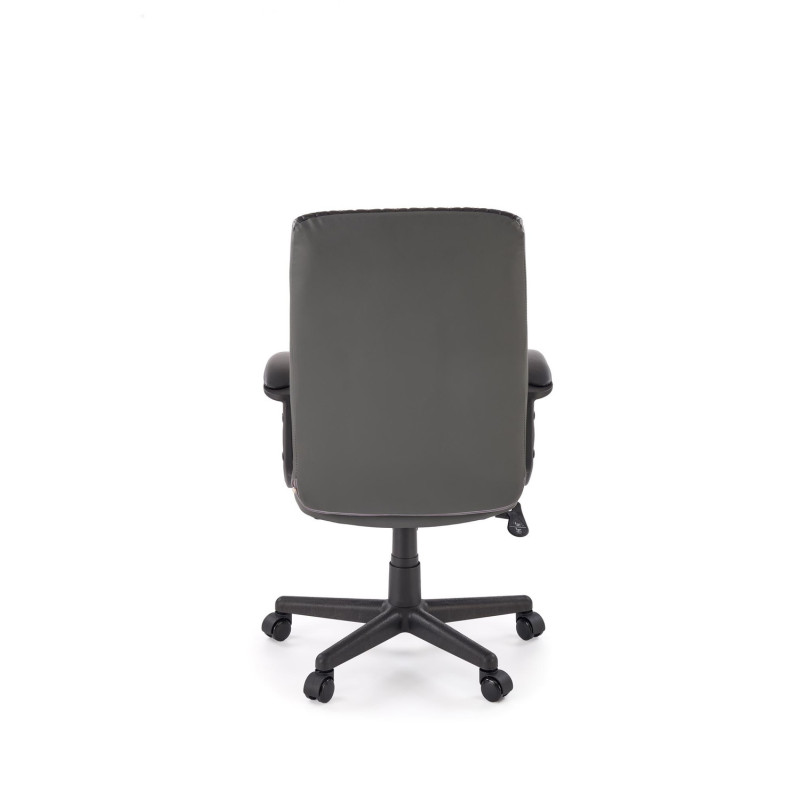 Fotel obrotowy gabinetowy BJORNIX OFFICE BLACK GREY czarny/popielaty