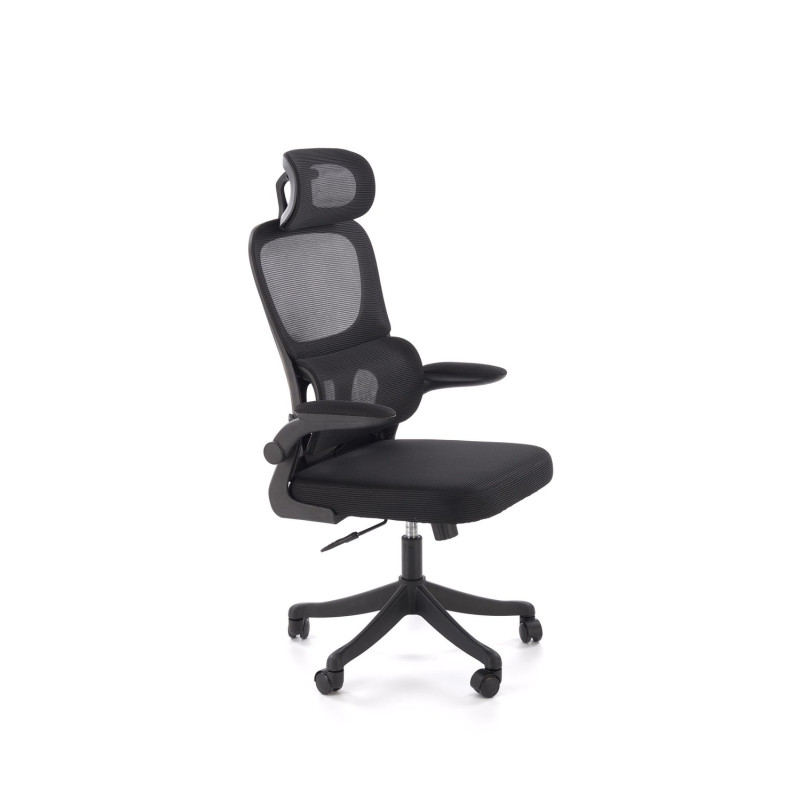 Fotel obrotowy gabinetowy SORENIX BLACK czarny