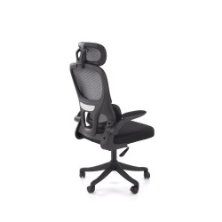 Fotel obrotowy gabinetowy SORENIX BLACK czarny