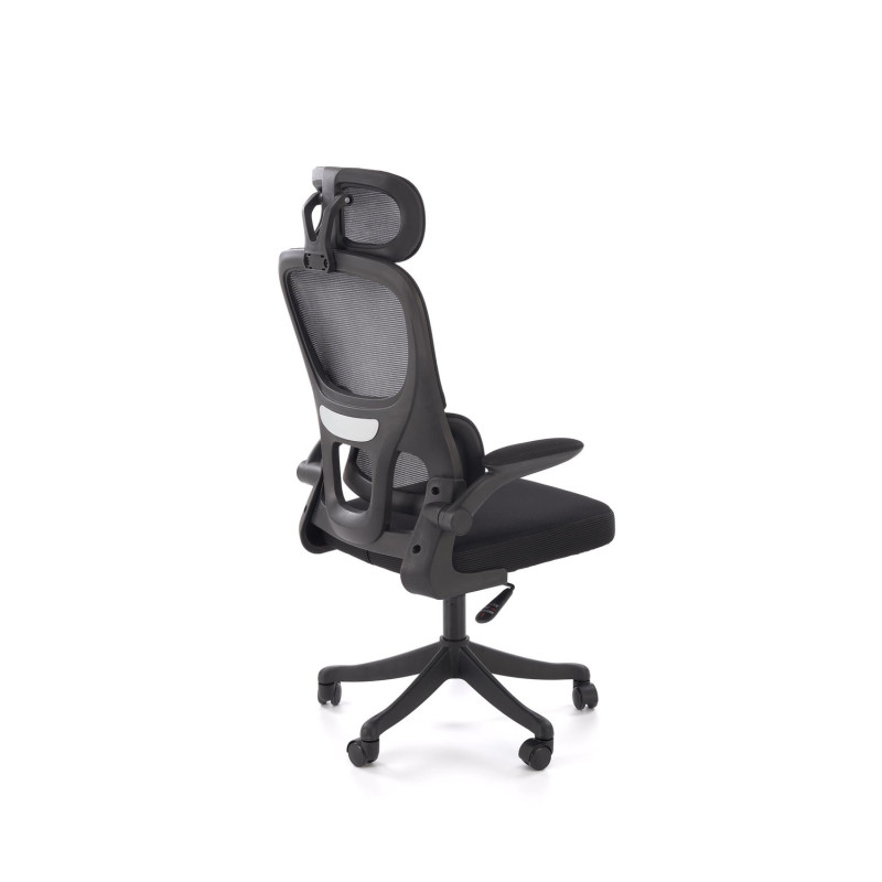 Fotel obrotowy gabinetowy SORENIX BLACK czarny