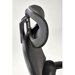 Fotel obrotowy gabinetowy SORENIX BLACK czarny