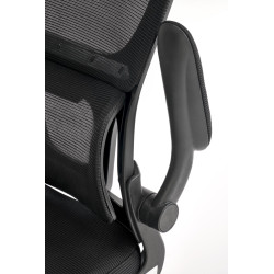 Fotel obrotowy gabinetowy SORENIX BLACK czarny