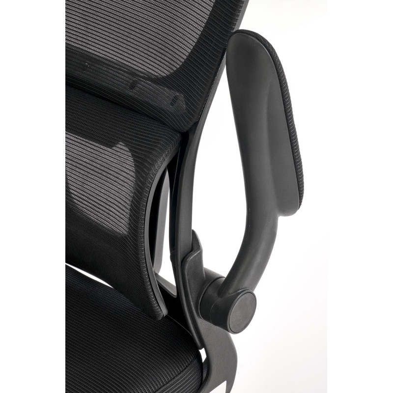 Fotel obrotowy gabinetowy SORENIX BLACK czarny