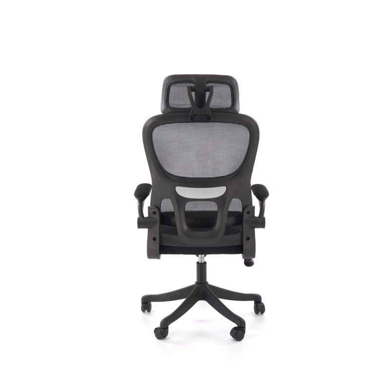 Fotel obrotowy gabinetowy SORENIX BLACK czarny