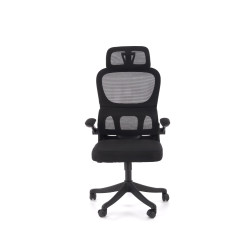 Fotel obrotowy gabinetowy SORENIX BLACK czarny