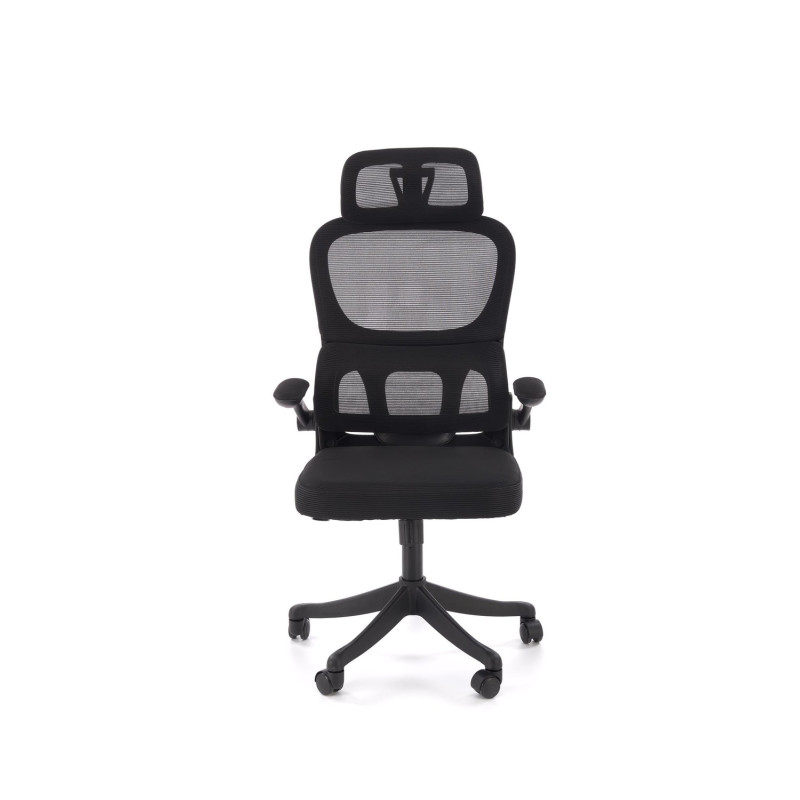 Fotel obrotowy gabinetowy SORENIX BLACK czarny