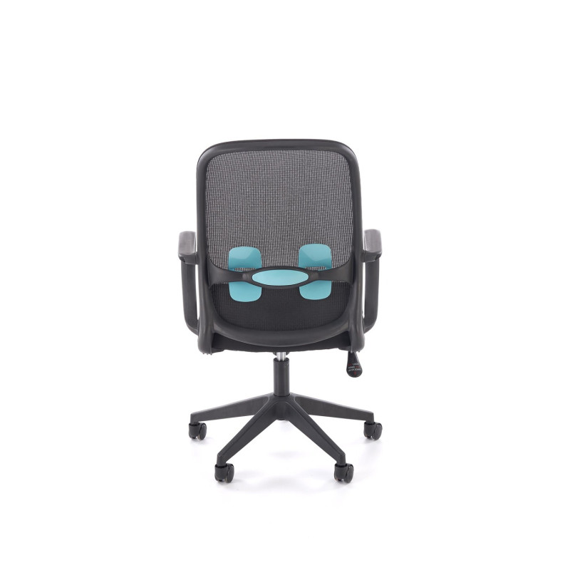 Fotel obrotowy gabinetowy ORCANIX BLACK czarny