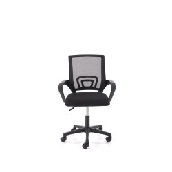 Fotel obrotowy gabinetowy GIMLEX YOUTH BLACK czarny