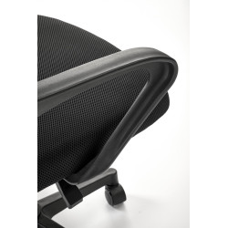 Fotel obrotowy gabinetowy GIMLEX YOUTH BLACK czarny