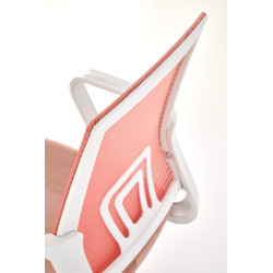 Fotel młodzieżowy obrotowy FRODEX YOUTH LIGHT PINK jasny różowy