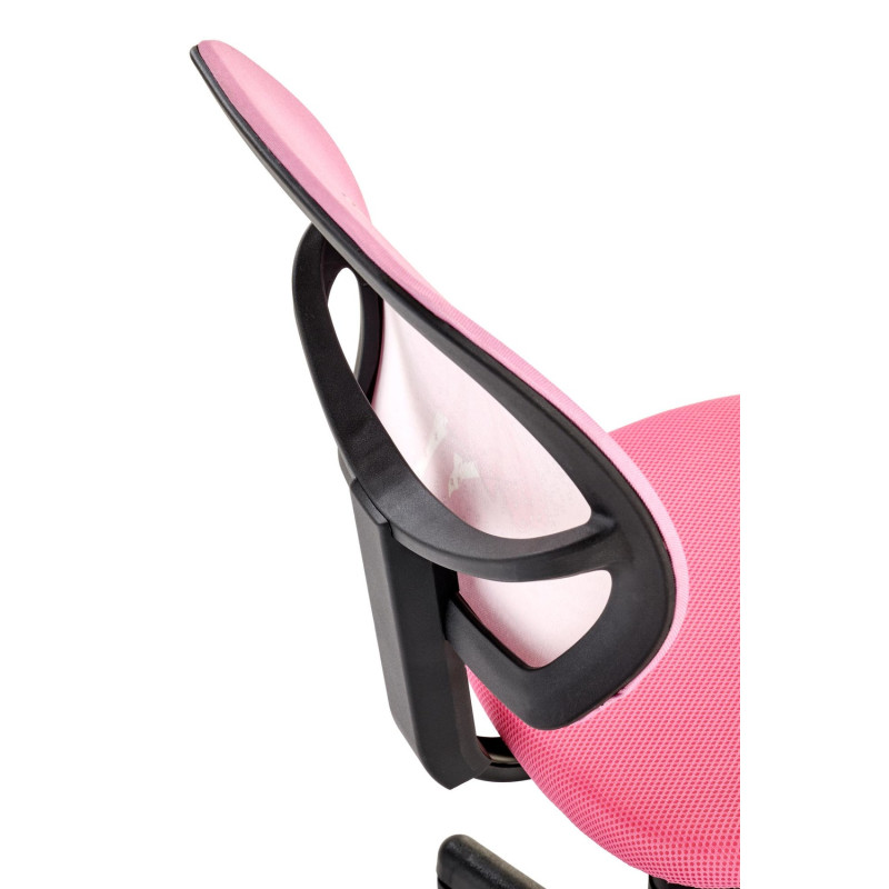 Fotel młodzieżowy/dziecięcy obrotowy BINGOX YOUTH PINK różowy