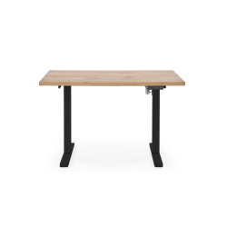 Biurko z funkcją regulacji wysokości ErgoDesk 120 dąb artisan/czarny
