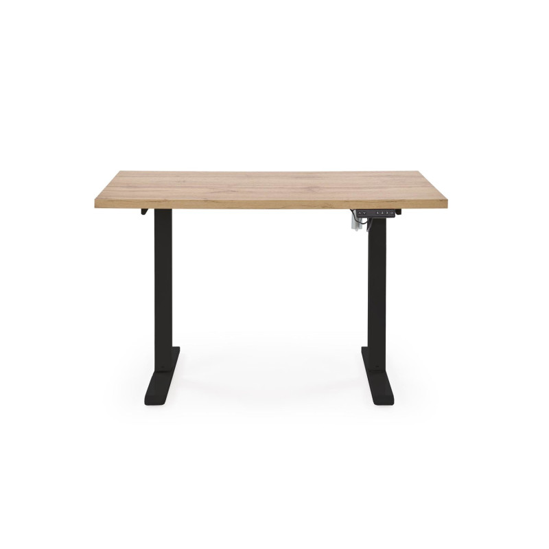 Biurko z funkcją regulacji wysokości ErgoDesk 120 dąb artisan/czarny