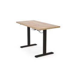 Biurko z funkcją regulacji wysokości ErgoDesk 120 dąb artisan/czarny