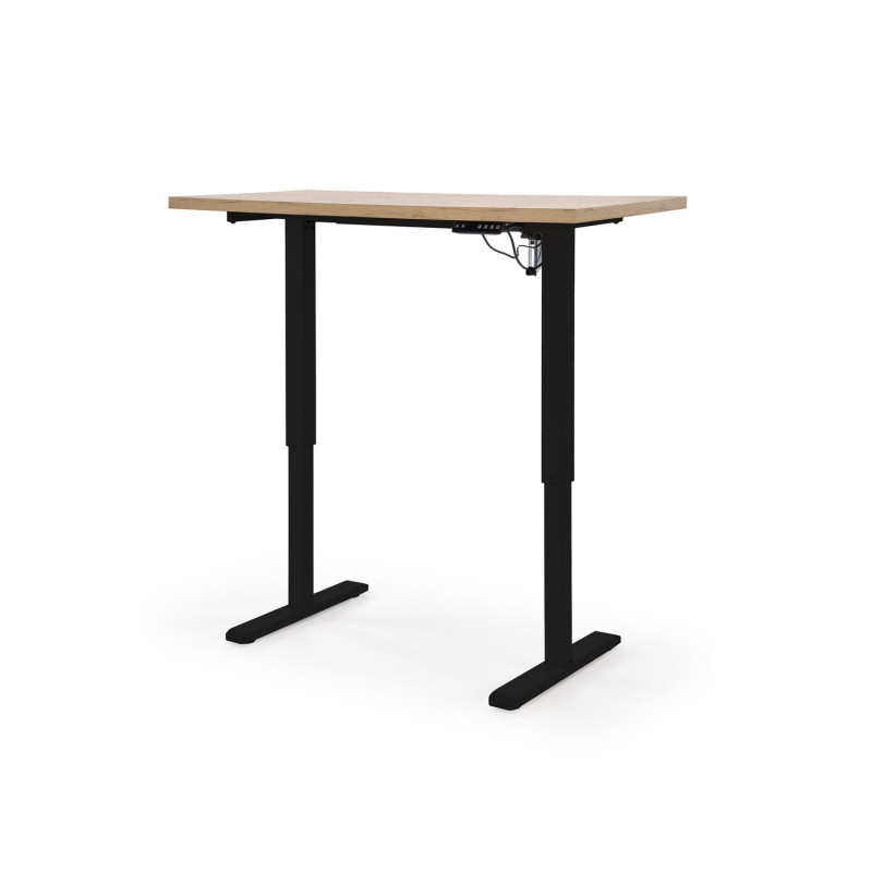 Biurko z funkcją regulacji wysokości ErgoDesk 120 dąb artisan/czarny