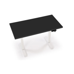 Biurko z funkcją regulacji wysokości ErgoDesk 120 czarny/biały