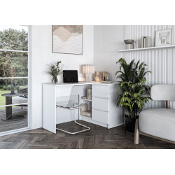 Biurko Begano Office 124 białe