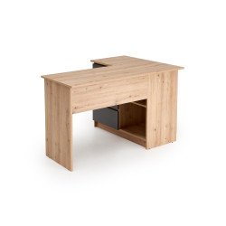 Biurko Begano Office 124 dąb artisan/grafit