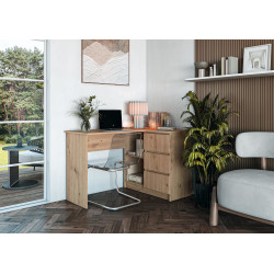 Biurko Begano Office 124 dąb artisan