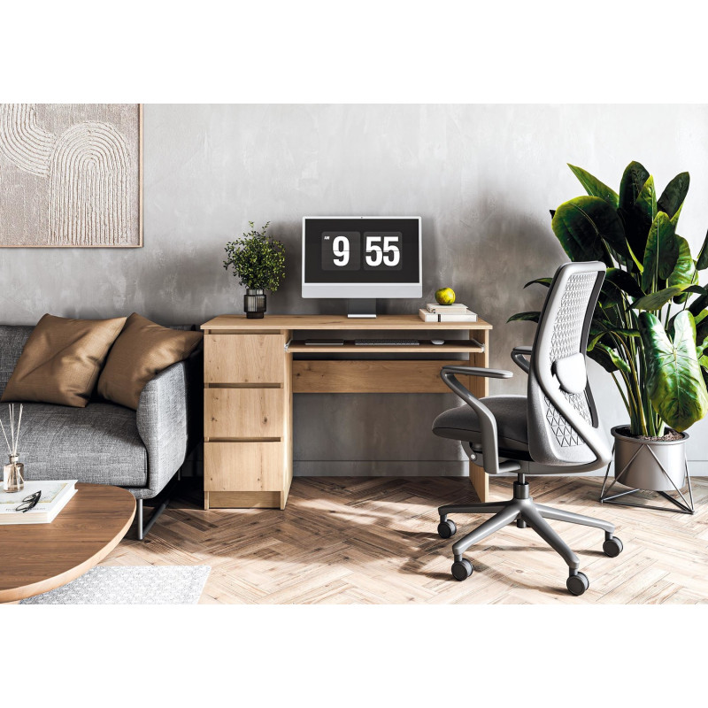 Biurko Cinor Office 120 dąb artisan